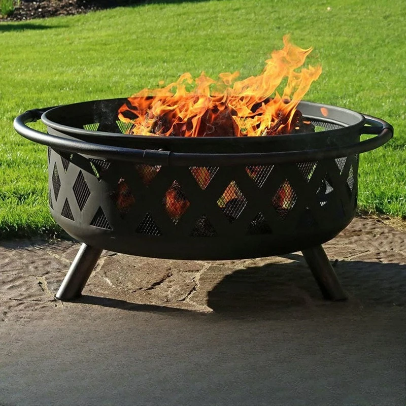 Firewood brazier Winter heating Outdoor patio BBQ grill Outdoor stove Heating stove