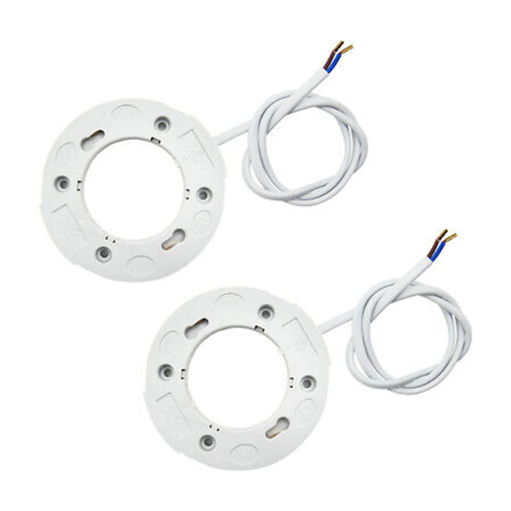 Imagem -05 - Base de Montagem para Lâmpadas Gx53 Fly Leads para Led e Cfl Lâmpada Gx53 Teto e Suporte da Lâmpada de Parede 10cm Pcs