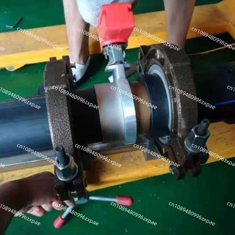 PE/ppr butt welding socket  PE pipe same layer drainage pipe tightener welding machine electric fusion welding frame