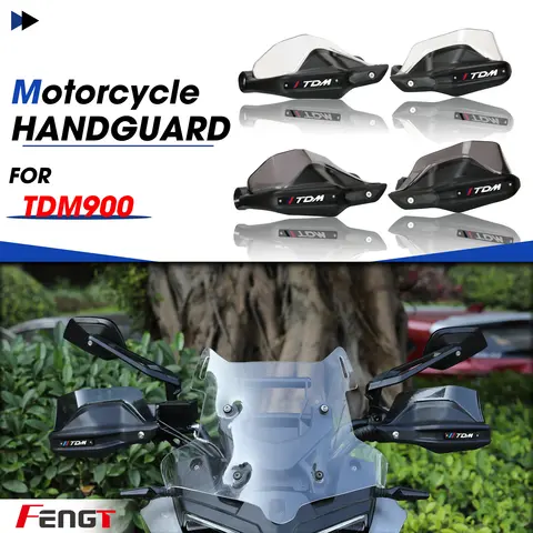FOR YAMAHA TDM900 Windshield Motorcycle TDM 900 Handguard Accessories Handlebars Fairing Hand Guard Handle Lever TDM-900