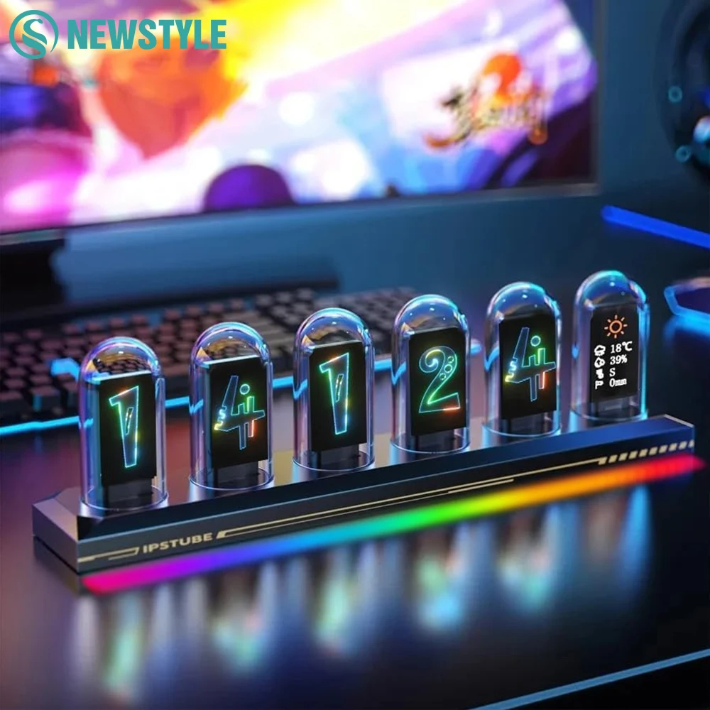 Nixie Glow Tube Clo… - image