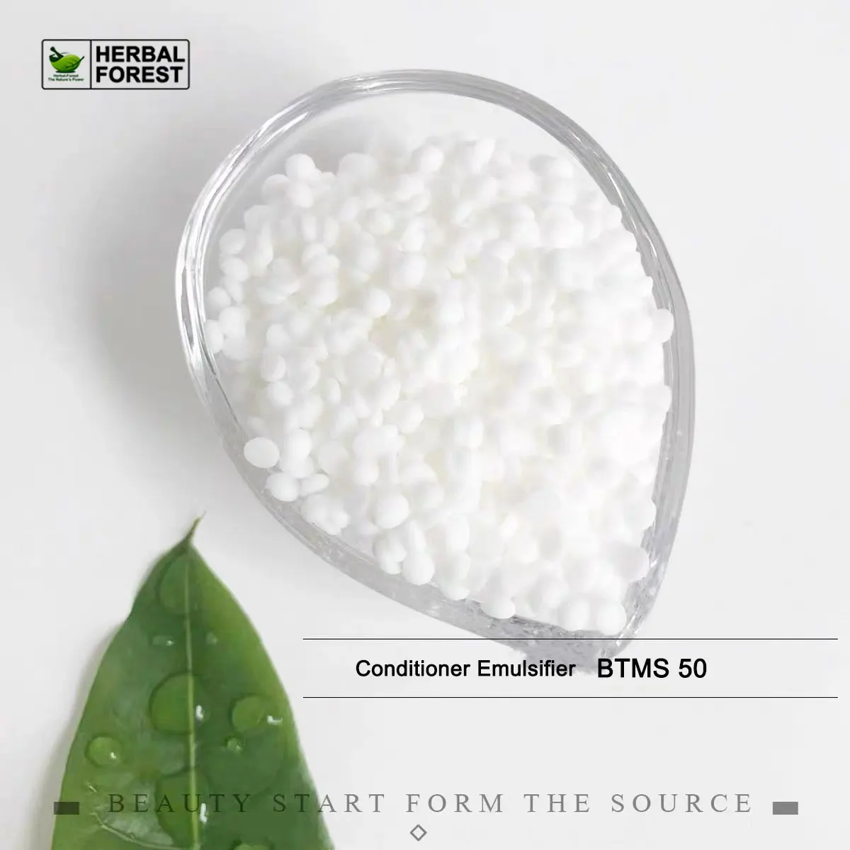 High Quality BTMS 50 Conditioner For Skin Care Cationic Emulsifier Cosmetic Raw Material Skincare Additive