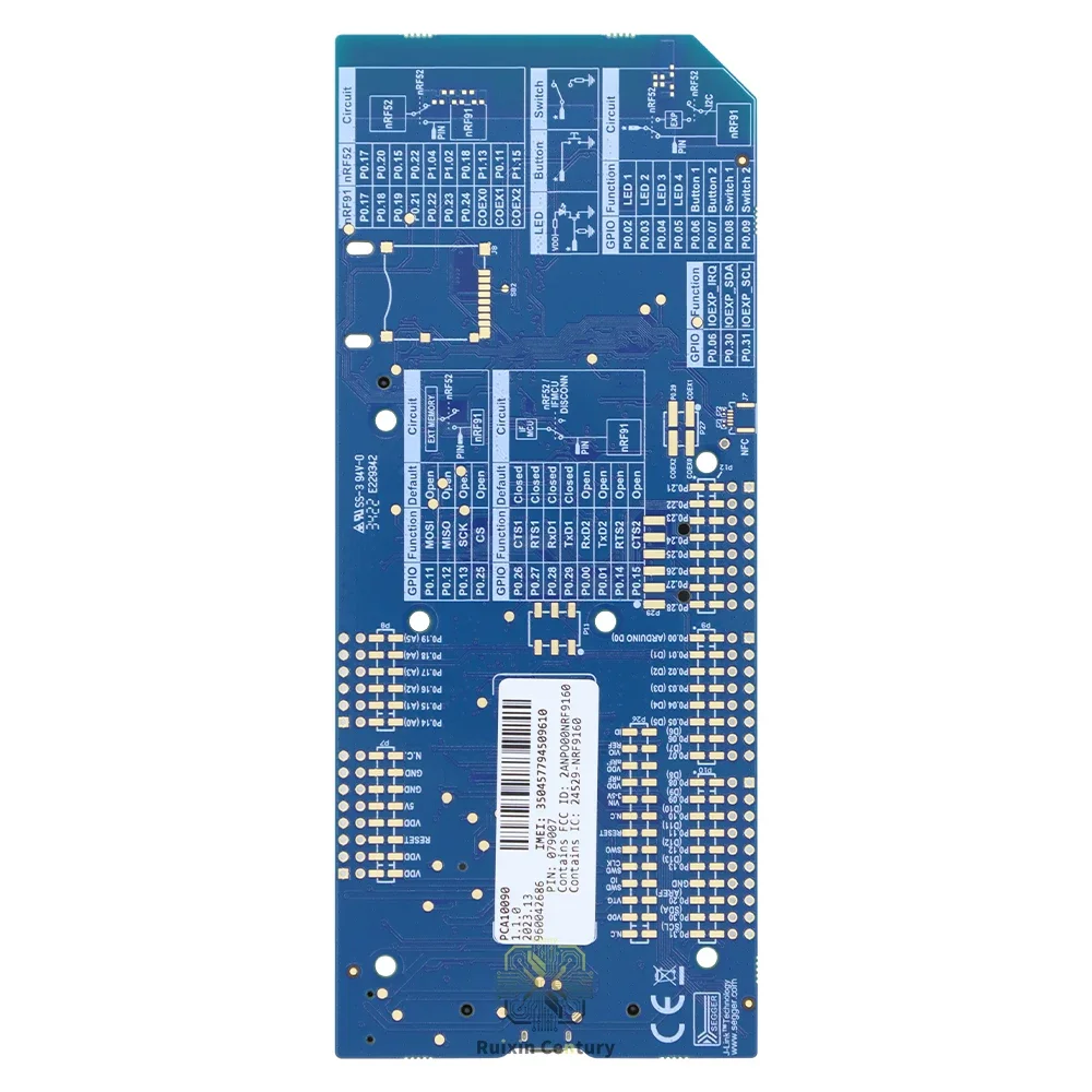 FOR Nordic nRF9160-DK LTE-M NB-IoT GPS Development Kit Board ARM Cortex-M33 1MB Flash 256KB RAM 64MHz 700MHz-2.2GHz eSIM