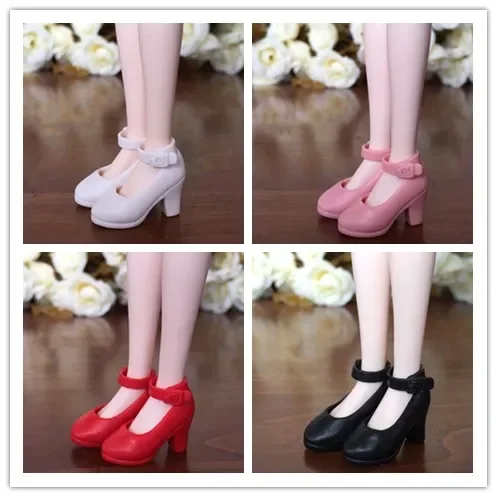 1 Pair  Licca Shoes Doll 1/6 High-heeled licca Dolls Accessories