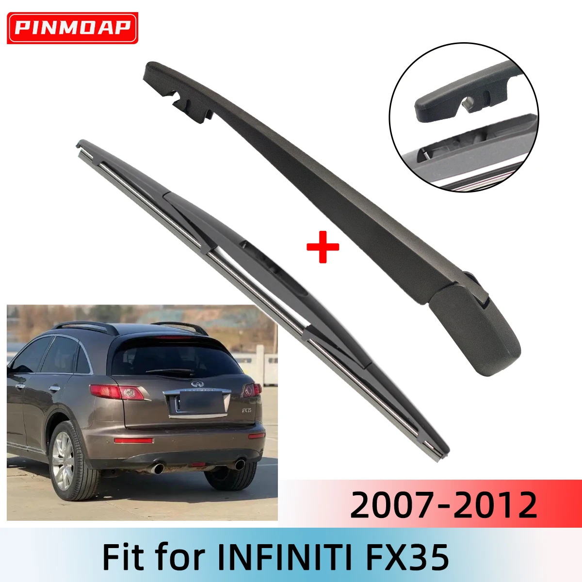1/2PCS Rear Wiper B…