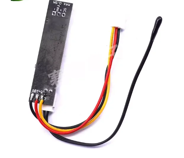 Single channel 2-3 wire small size can shut down 5V-12V fan temperature control speed controller, weak current chassis temperatu