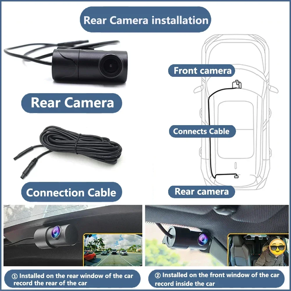 ZhuCamX For BMW 1 2 5 Series F20 F21 F40 F52 F22 F23 M2 F87 M1 F10 F11 F0 4K 2160P Car DVR Dash Cam Camera Night Vision Recorder