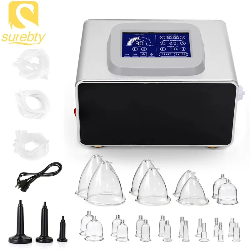 

Vacuum Therapy Machine Breast Enlargement Butt Lift Tighten Lymph Detox Face Lifting Body Shaping Massage Equipment