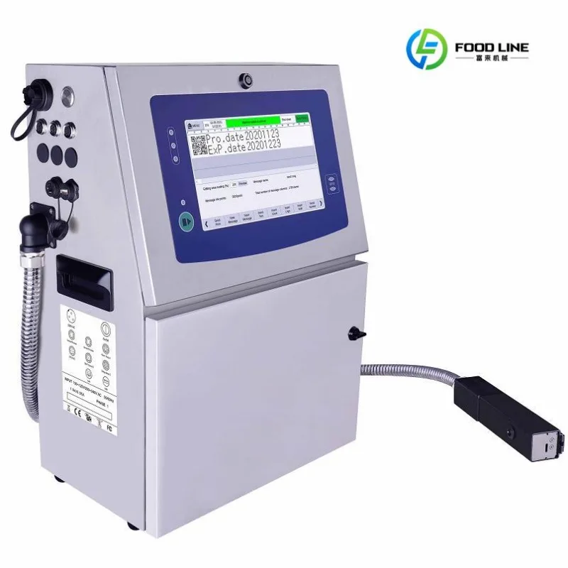 FL Must Buy OEM/ODM CIJ Small Character Ink Jet Coding Machine Continuous Inkjet Date Printer for Cabel Wire Customized