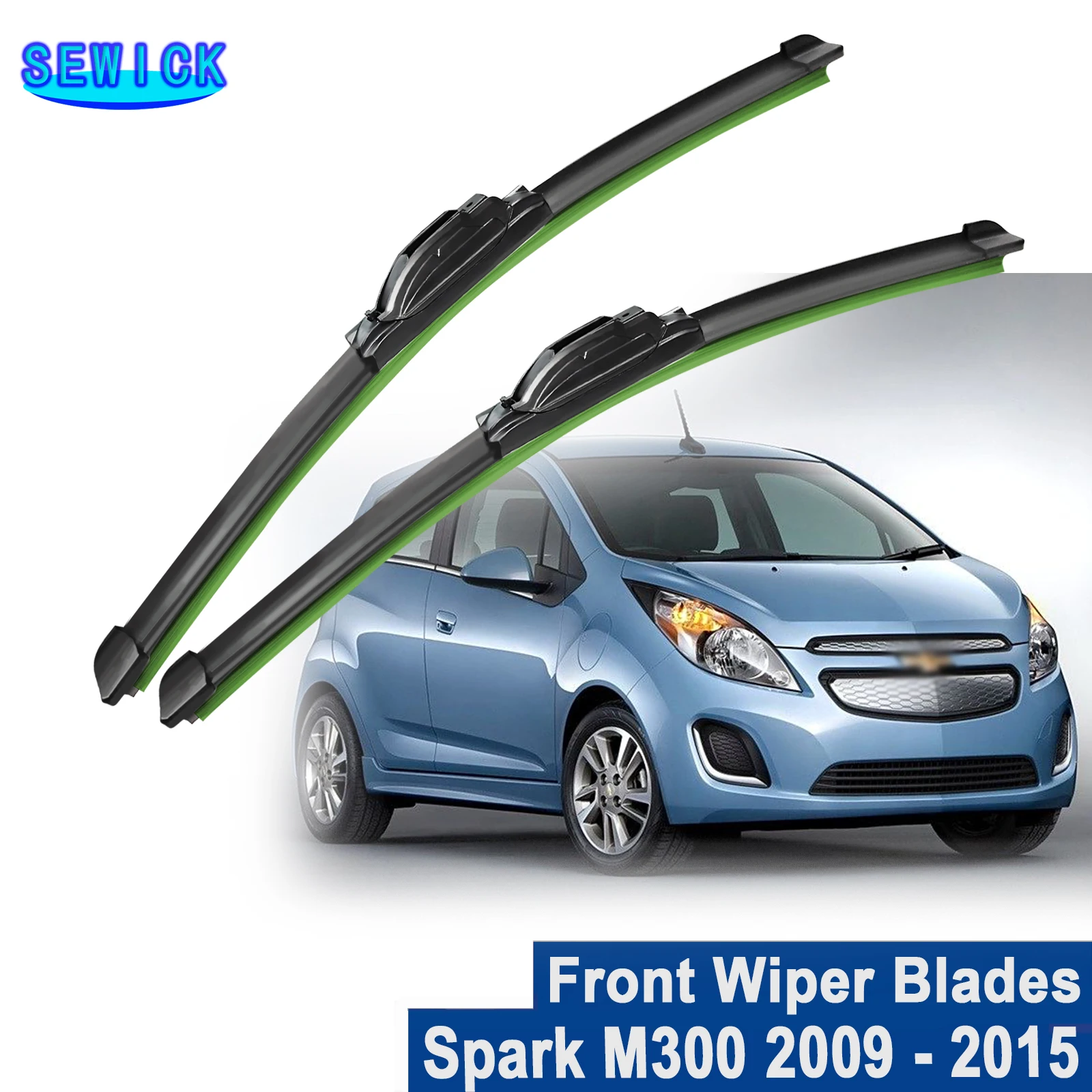 

Wiper LHD Front Wiper Blades Kit For Chevrolet Spark M300 2009 - 2015 Windshield Windscreen Window 21"+16" Accessories