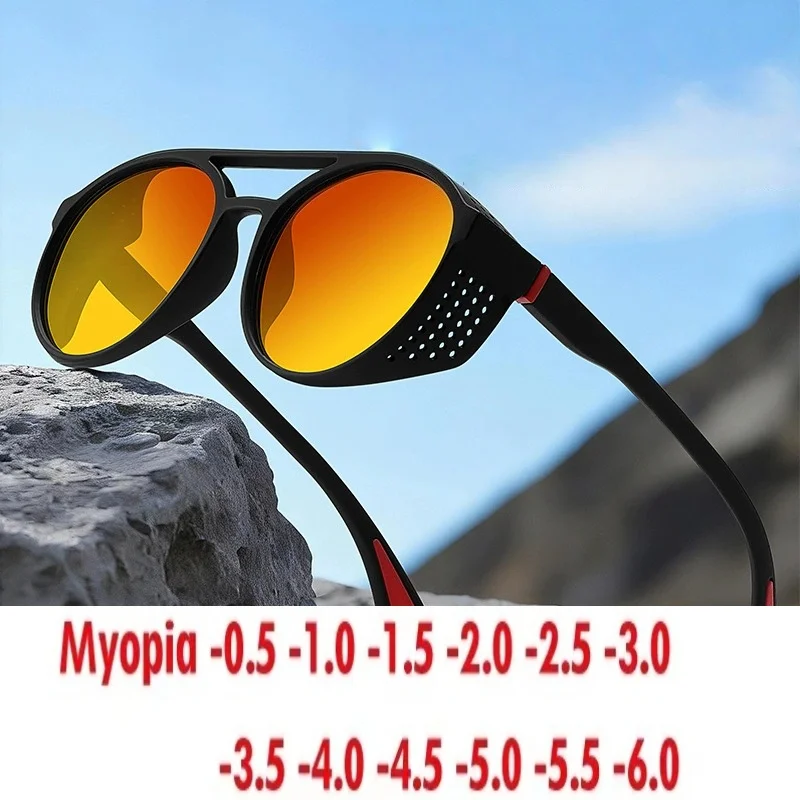 

Cycling polarized sunglasses colorful sunglasses men and women driving outdoor travel sunshade myopia glasses 0~-6.00