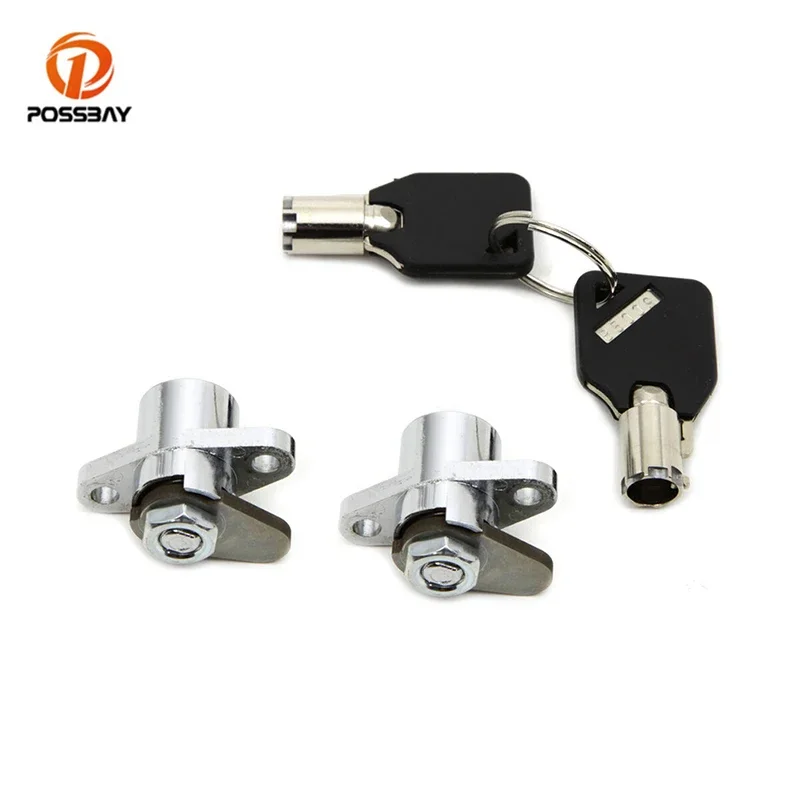 

Motorcycle Saddlebag Lock Key Kit Motorbike Locks Replacement Parts for Harley Touring Models 1993 1994 1995 1996 1997 1998-2013