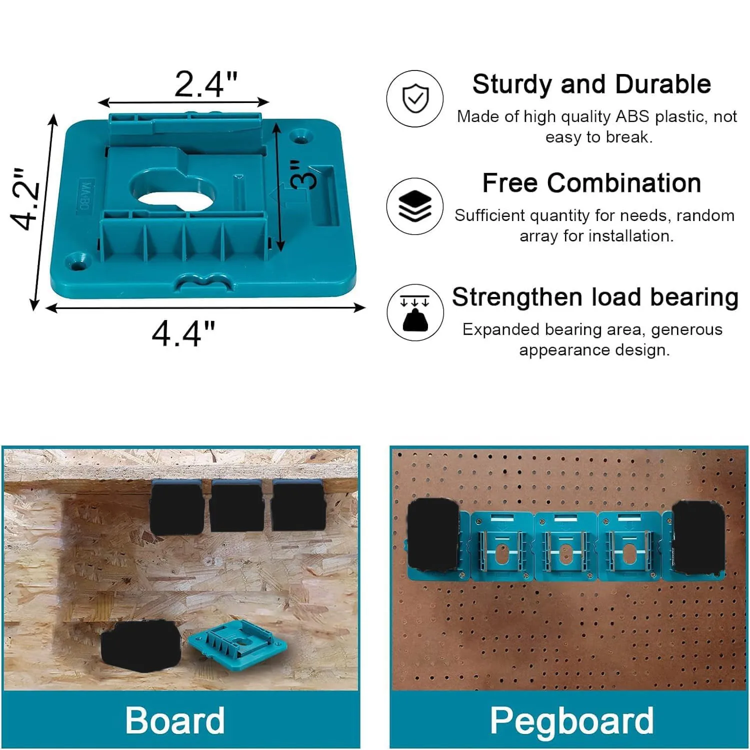 جديد ترقية بطارية تخزين الرف لماكيتا 14.4-18 فولت بطارية ليثيوم أيون أدوات آلة حامل تخزين الرف جدار جبل قوس تحديد