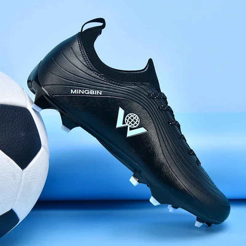 New Men Soccer Shoes Training Shoes Non-Slip Football Boots Match Grass Sneakers Professional Sport Outdoor Ultralight Unisex