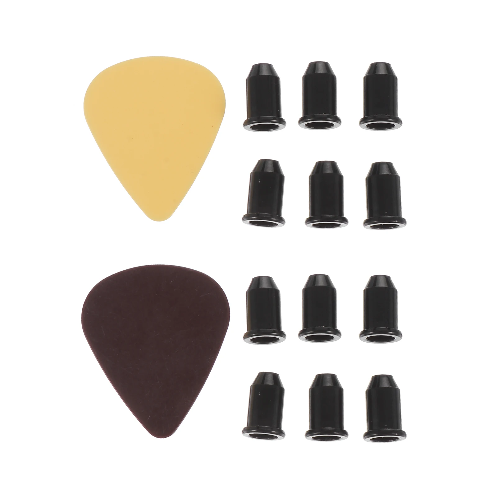 

1 Set Electric Guitar String Ferrules Replacement Diy Accessories For Repairing Tuning Sound Enhancement Guitar String Caps