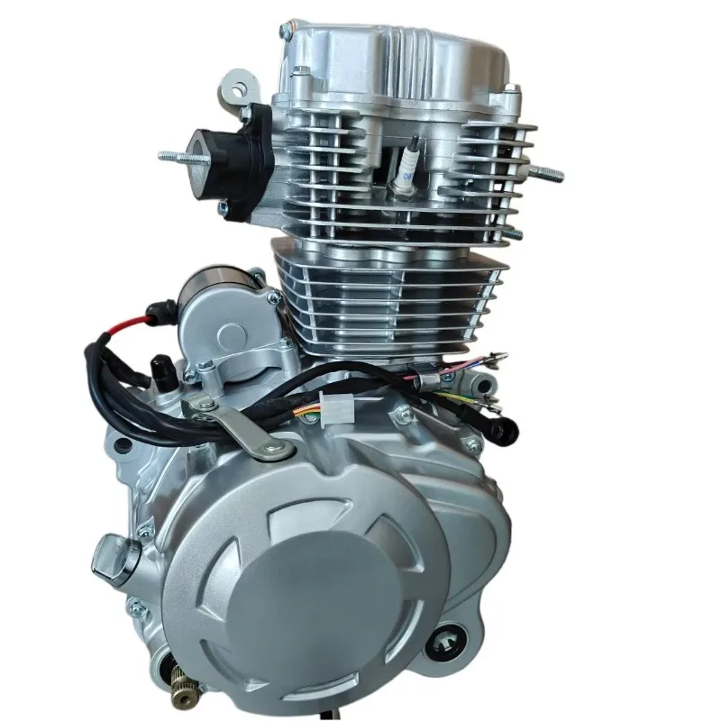Wholesale of 200CC Air-cooled Motorcycle Engine Top Rod Machine 163FML From Tricycle Engine