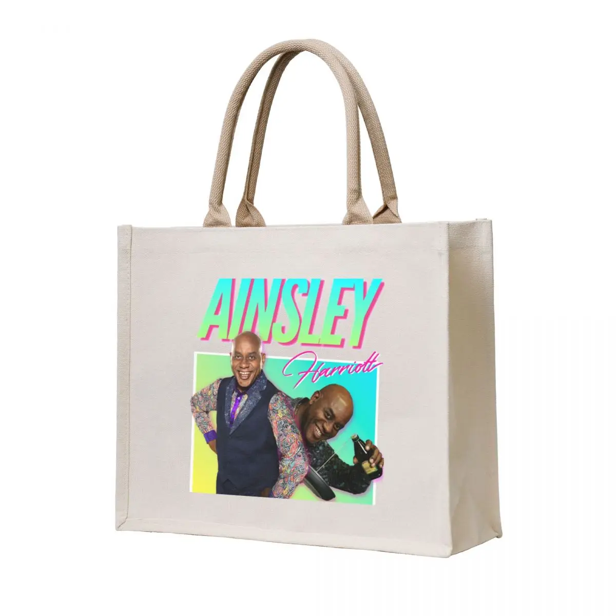 

Ainsley 80s Aesthetic Retro Tote Bag Big bag shoping bag the tote
