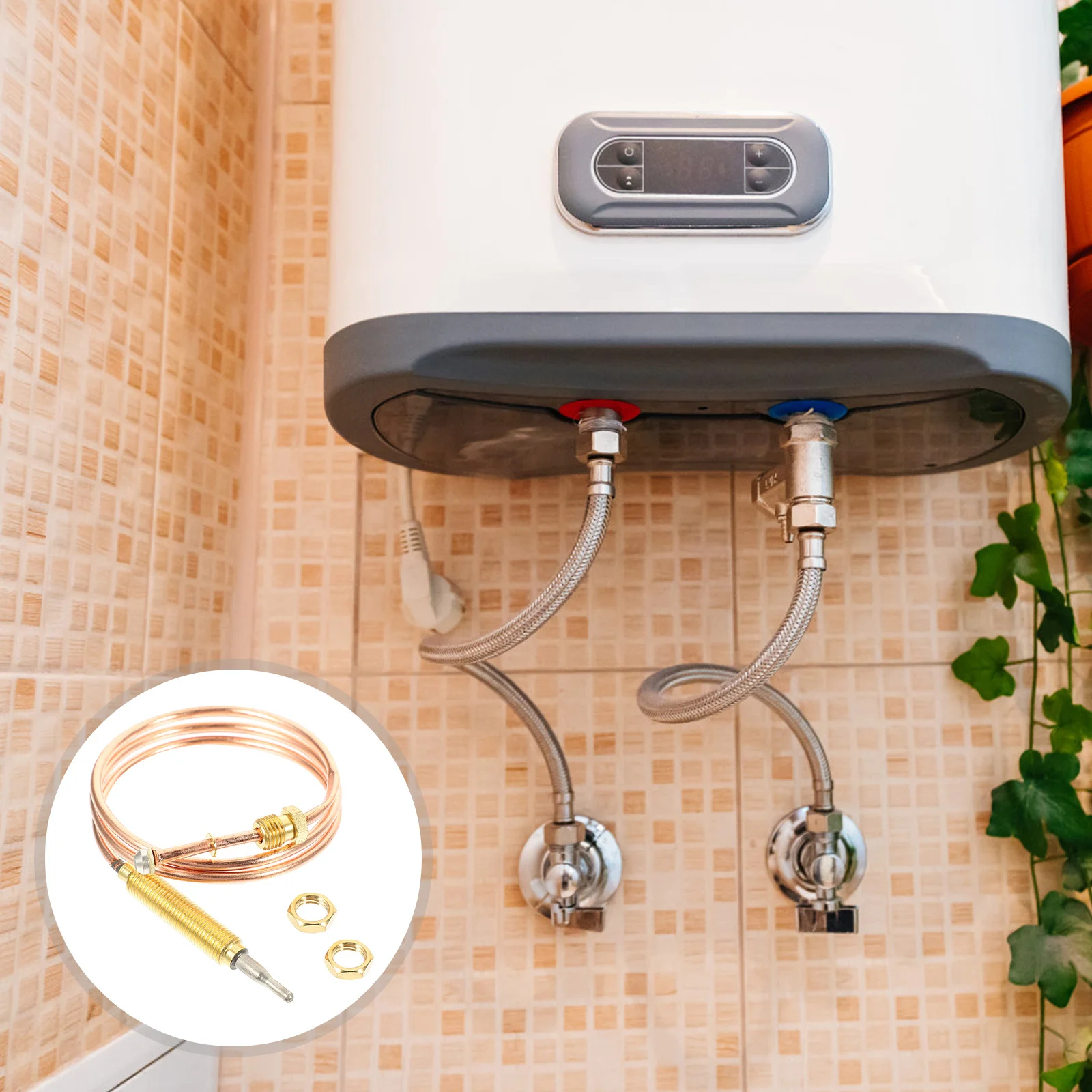 

Universal Stove Thermocouple Professional Sensor for Gas Fireplaces Grills Engines High Reliability Stable Characteristics