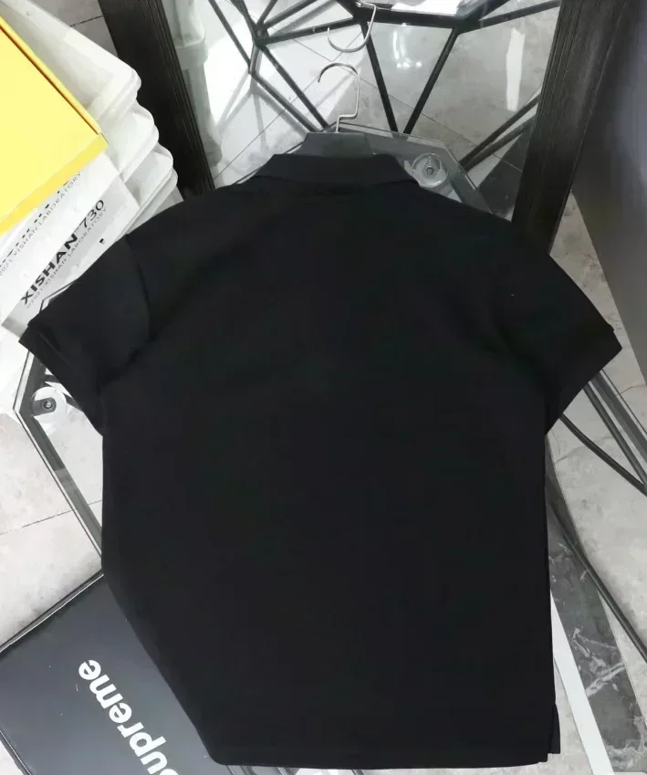 Hysteric Glamour Y2K Print Poloshirt Herren Sommer-Poloshirts Amerika Retro Street Minimalistisch und Modisch Hip Hop – Detail 12