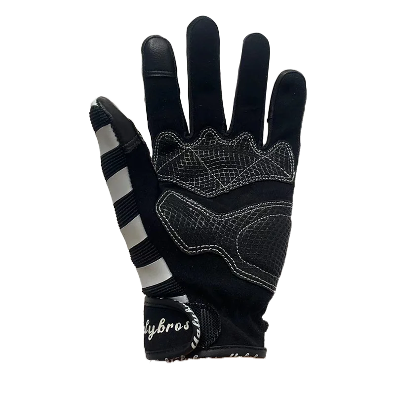 Protective gloves for motorcycle riding