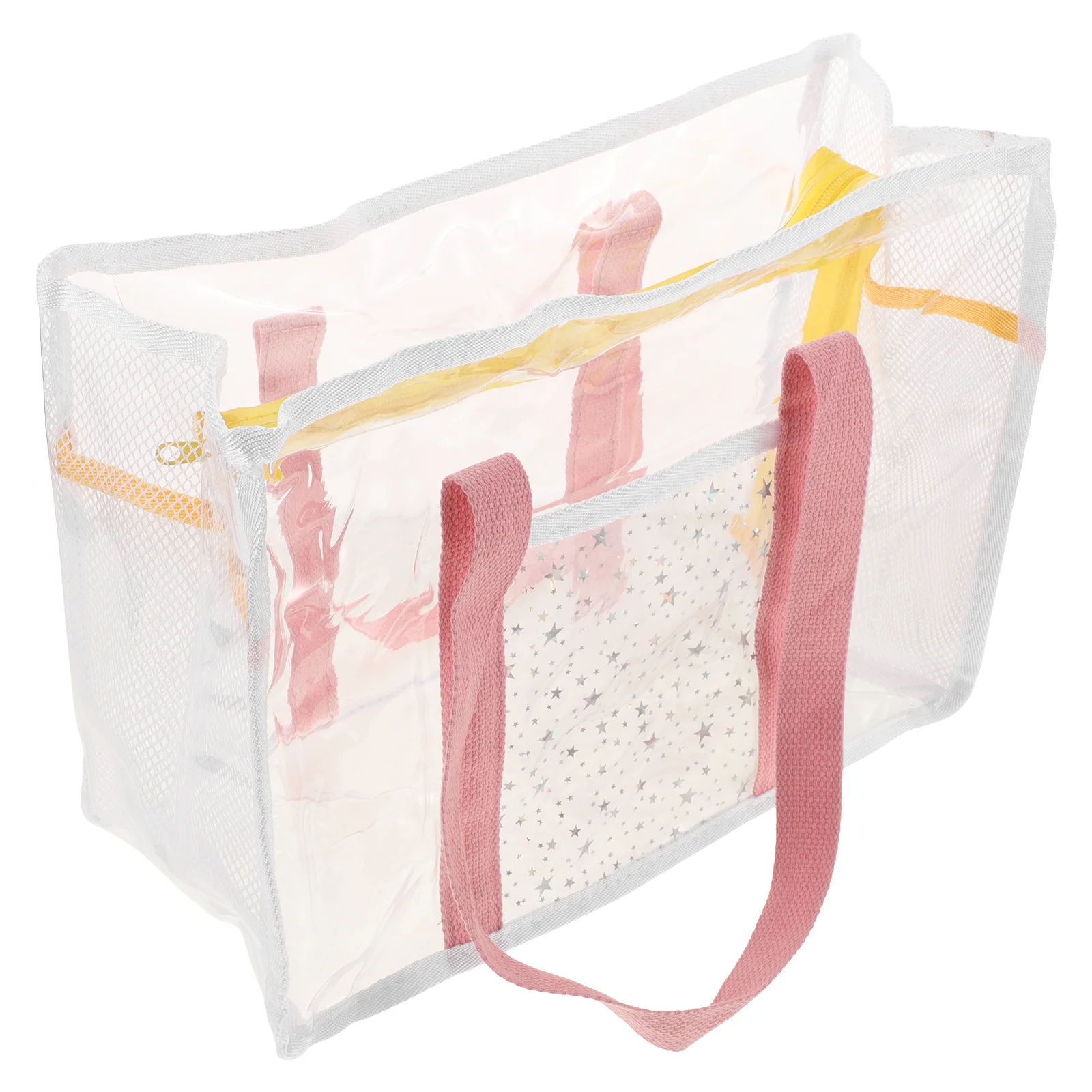 

Waterproof Travel Bag PVC Clear Tote Large Capacity Beach Bag Women Portable Outdoor Swimming Storage Travel Essentials