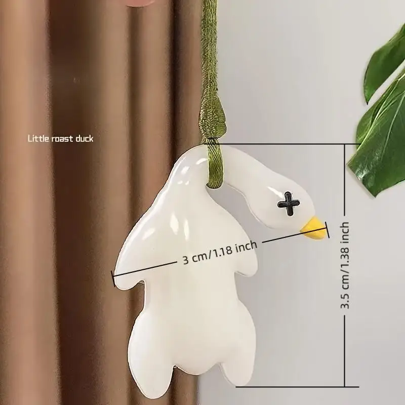 سلسلة مفاتيح سيارة الدجاج المحمصة ثلاثية الأبعاد متغيرة الألوان، مستشعر الأشعة فوق البنفسجية، ديكور مريح، هدية عيد ميلاد إبداعية، حبل ربط ذاتي