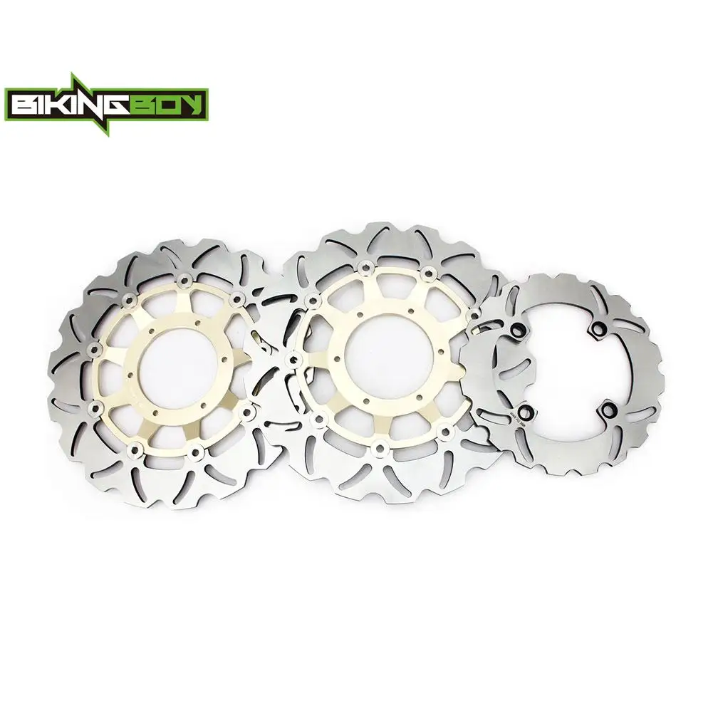 BIKINGBOY Front Rear Brake Discs Rotors CBR600RR 03-21 06 07 08 15 CBR1000RR Fireblade 04 05 CBR 600 RR PC40 09 10 11 12 13 14