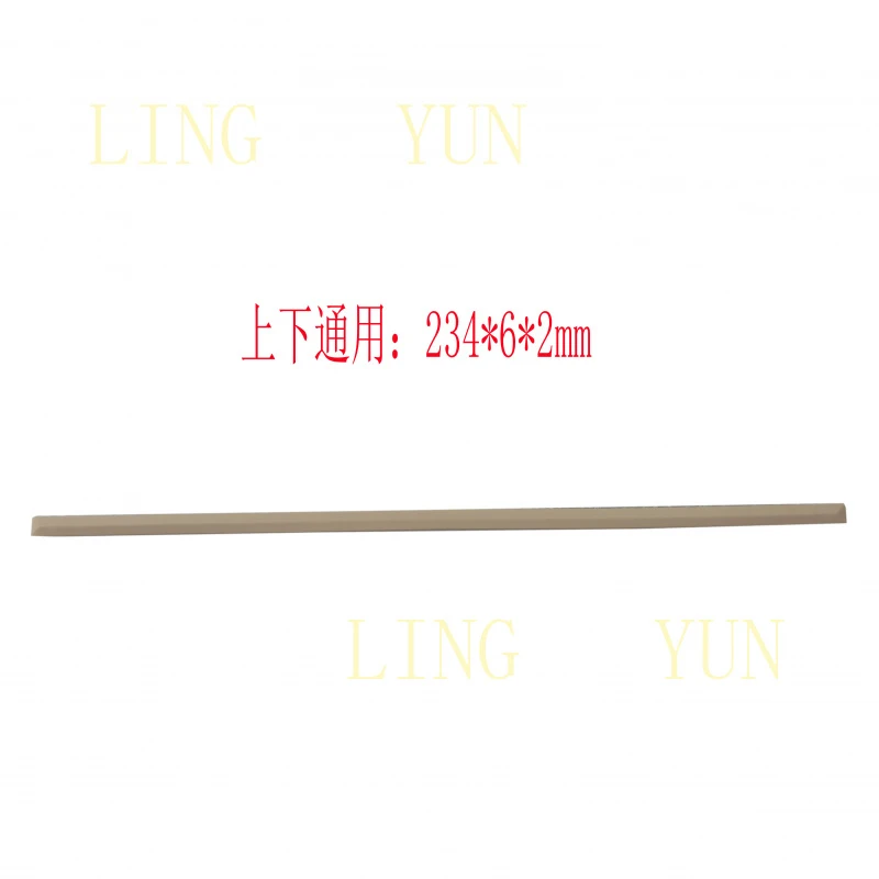 Z  Suitable for HP ENVY 13-AD TPN-I128 foot pads rubber pads 234*6*2MM anti-slip rubber strips