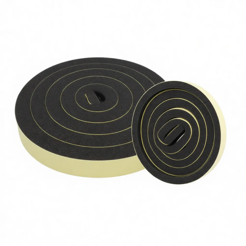 High Density Polyurethane Seal Strip Fireproof Adhesive Weatherstrip For Electronic Device Dustproof Vibration Protection