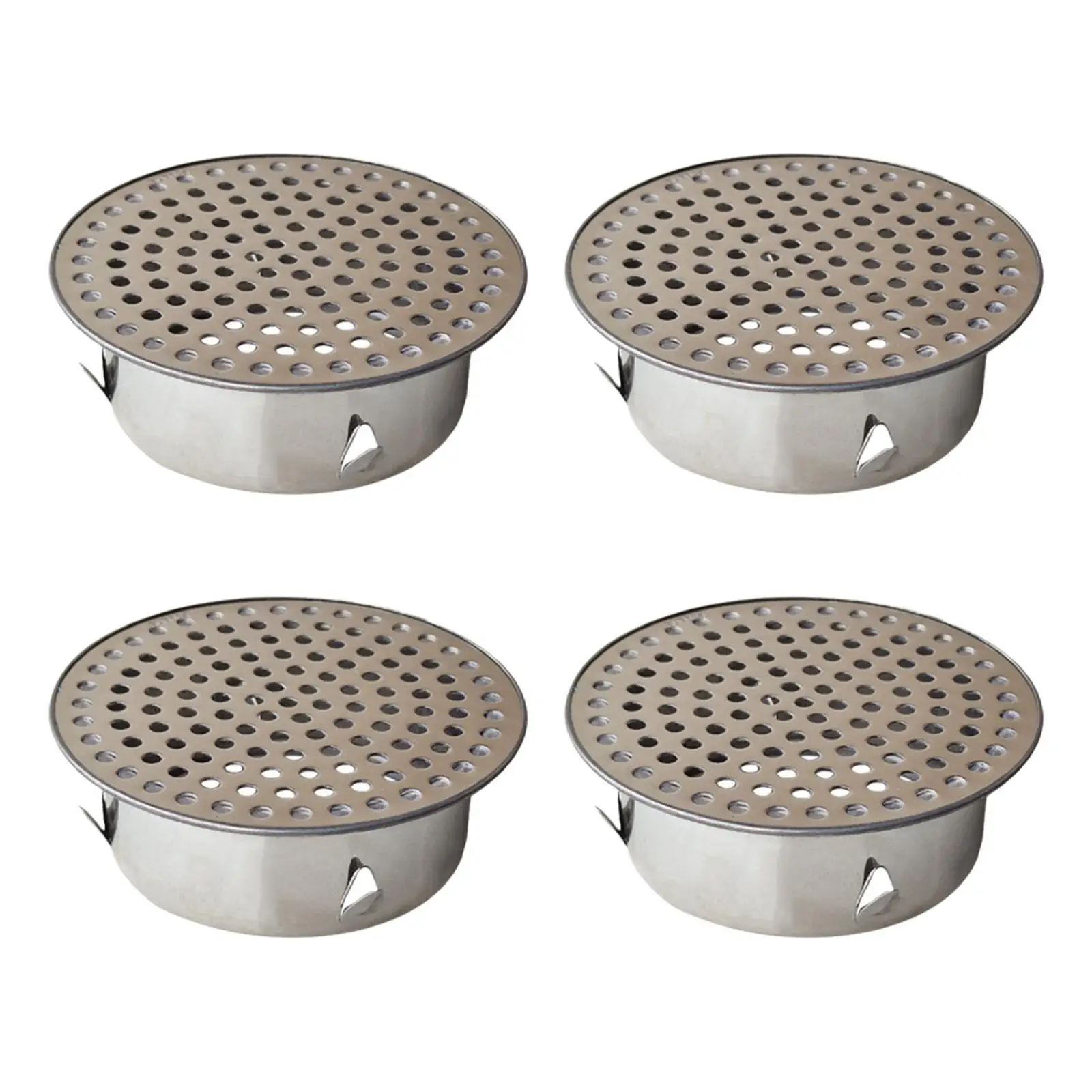 Floor Drain Cover Breathable Cap Stainless Steel Backflow Preventer Drainage Drain Cover for Toilet Laundry Kitchen Bathroom