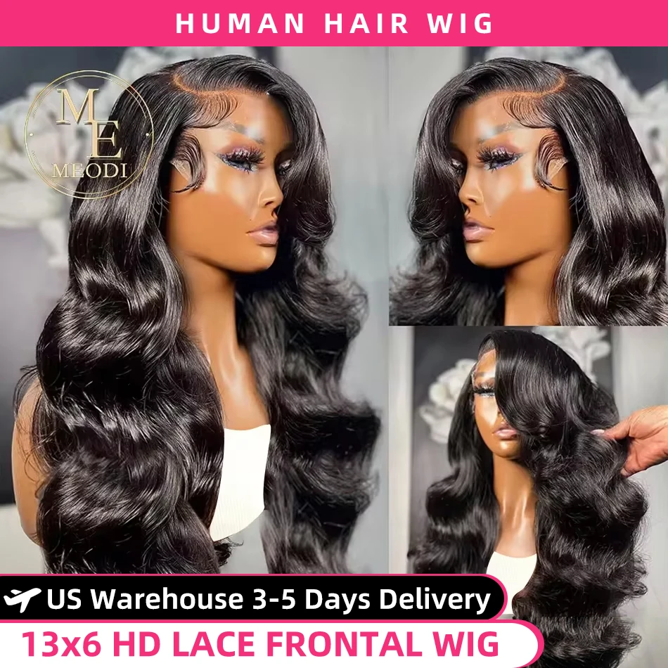 40 Inch Body Wave 13x6 Hd Lace Frontal Wig Human Hair 13x4 Hd Pre Plucked Lace Wigs For Women Brazilian 360 Lace Front Hair Wigs