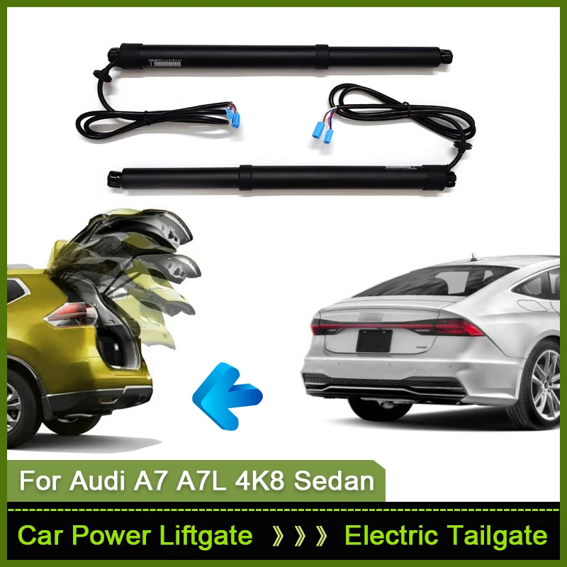 

Система подъема задней двери для Audi A7 A7L 4K8 Sedan 2018 ~ 2024, автоматический подъемник задней двери