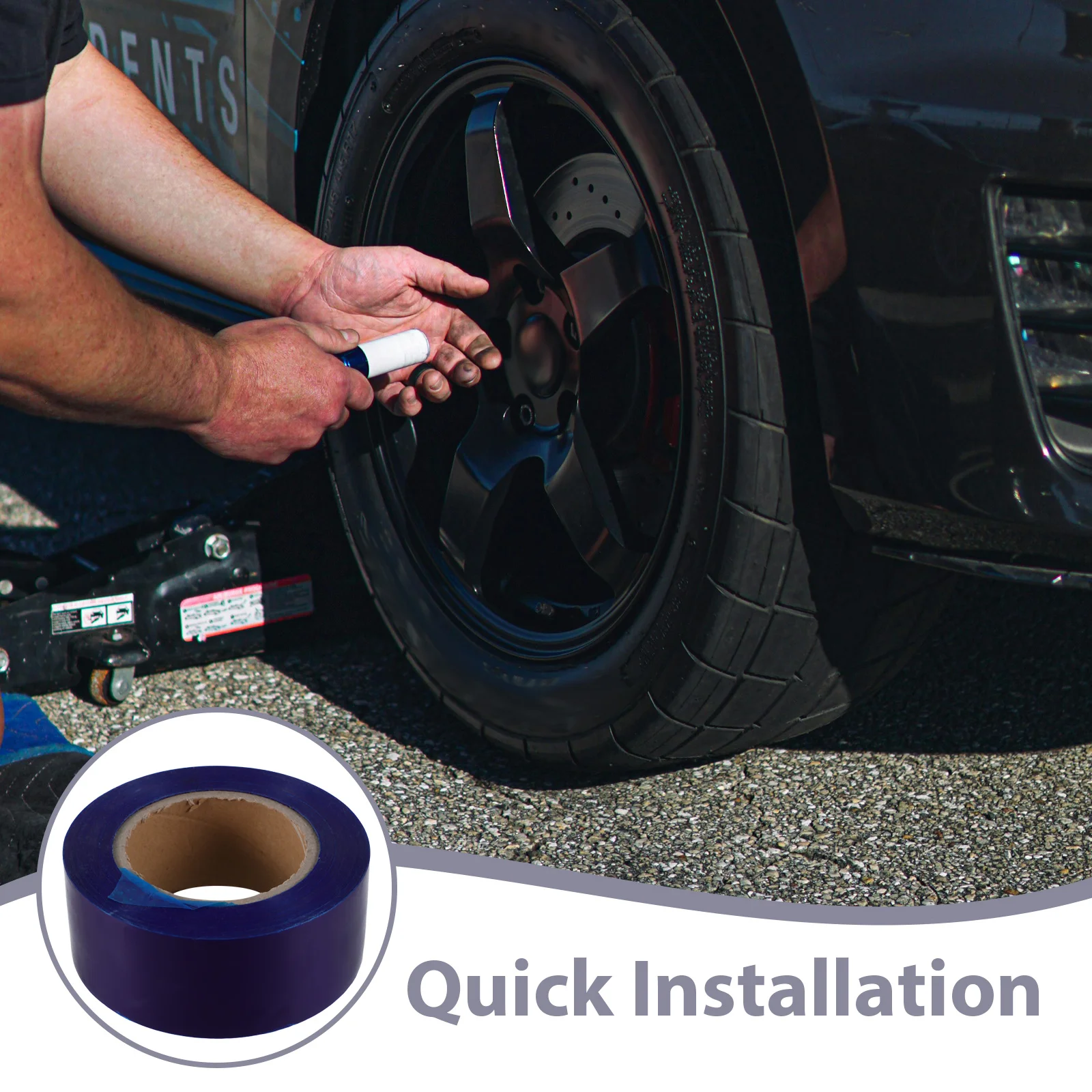 

5pcs 5 Rolls Back Cracking Wheel Motorcycle Rim Protectors Bicycle Strip Tape Bicycles