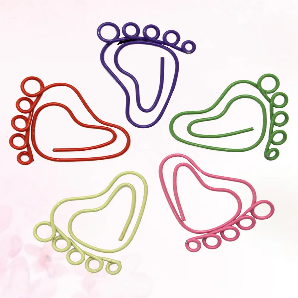 

24Pcs Creative Paper Clips Fun Strong Grip Clips for Notes Letters Photos Office School Supplies Decoration