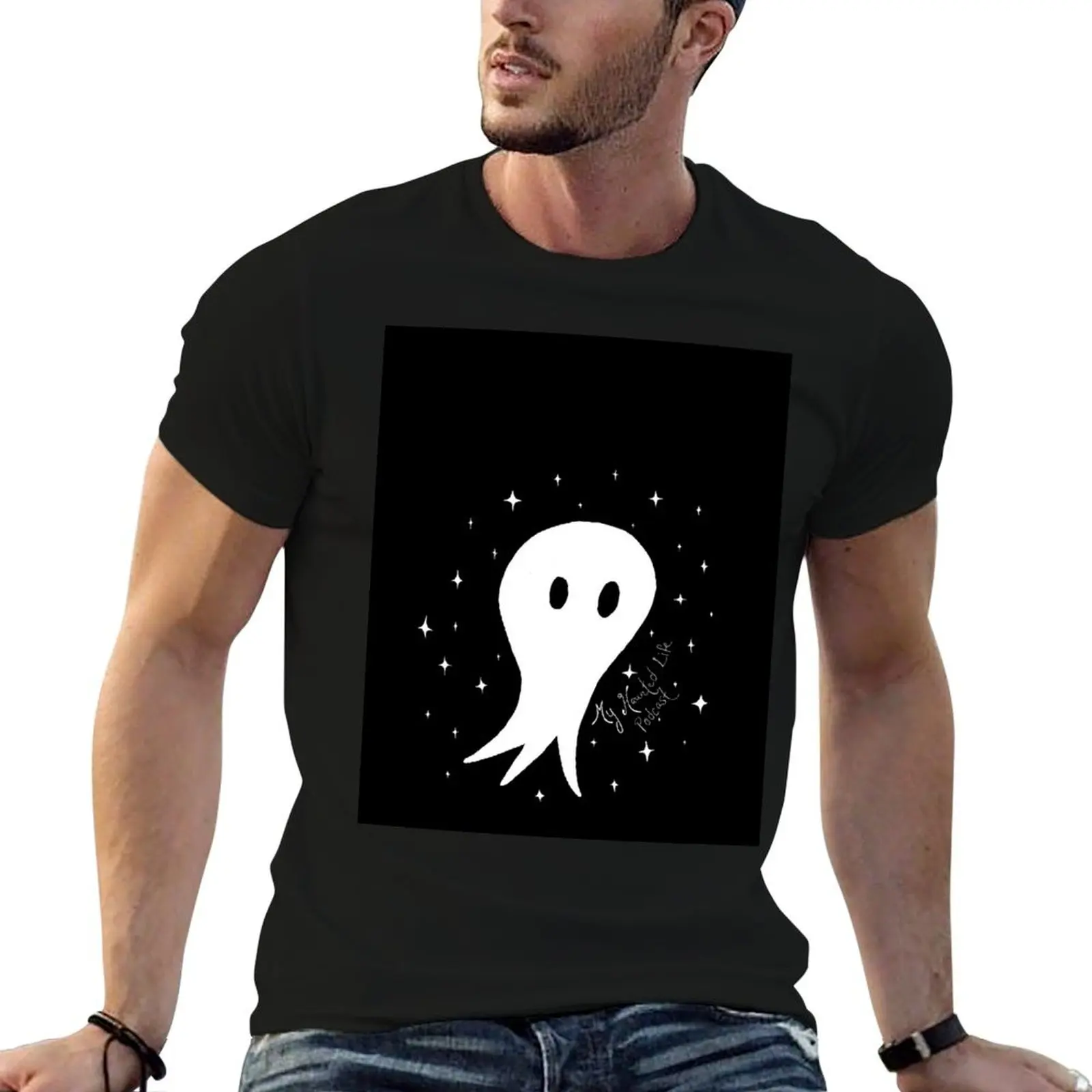 My Haunted Life Podcast T-Shirt essential t shirt sports fans t shirts for men