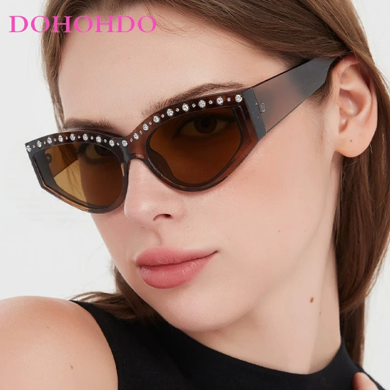

Retro Classic Luxury Brand Designer Cat Eye Sunglasses For Women Men Fashion Trend Outdoors Street Photography Sun Glasses UV400