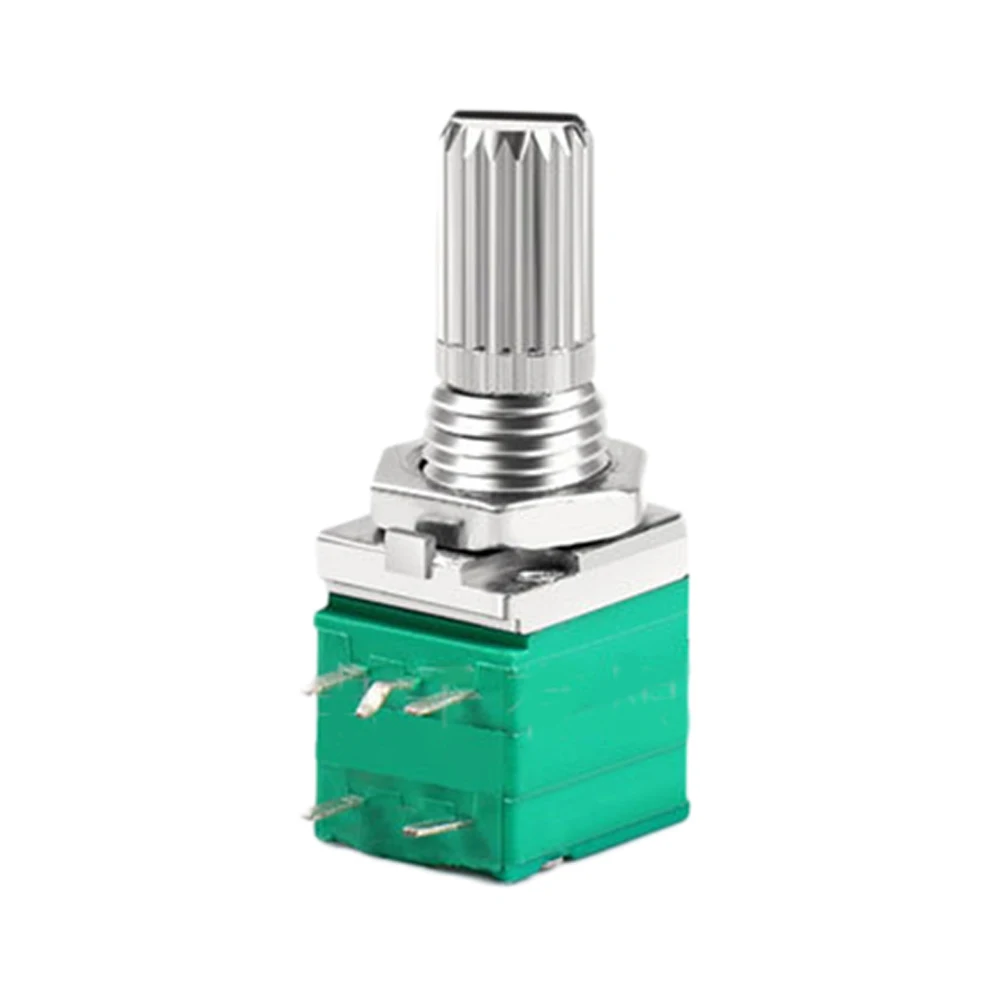 

27mm X 9mm X 11mm RV097NS Potentiometer Knurled Shaft Potentiometer Knurled Shaft Top Adjustment Volume Controls