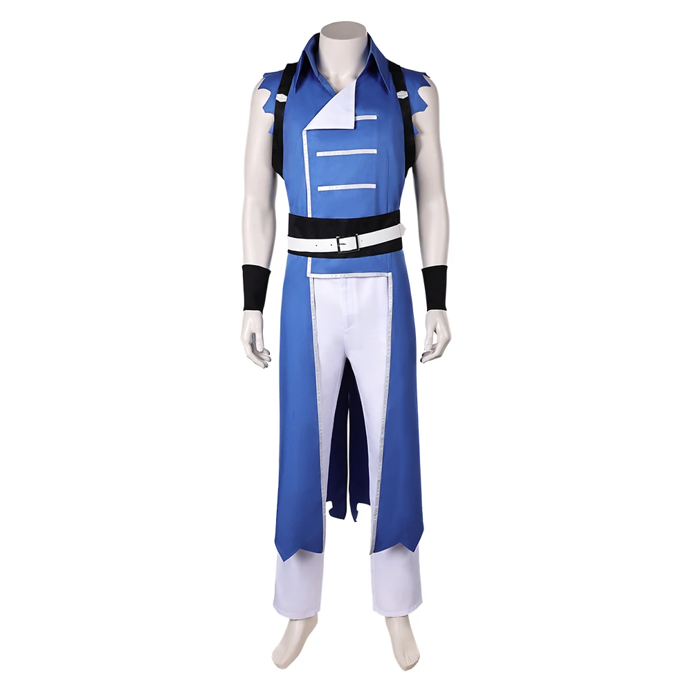 Richter Belmont Cosplay Costume pour homme, jeu de rôle Castlevania, Nocturne saison 2, manteau coupe-vent, pantalon, homme, fête d'Halloween trempé