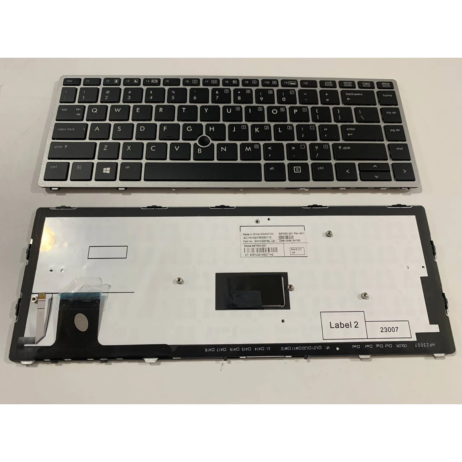 Laptop keyboard US Layout for HP EliteBook Folio 9470M 9470 9480 9480M