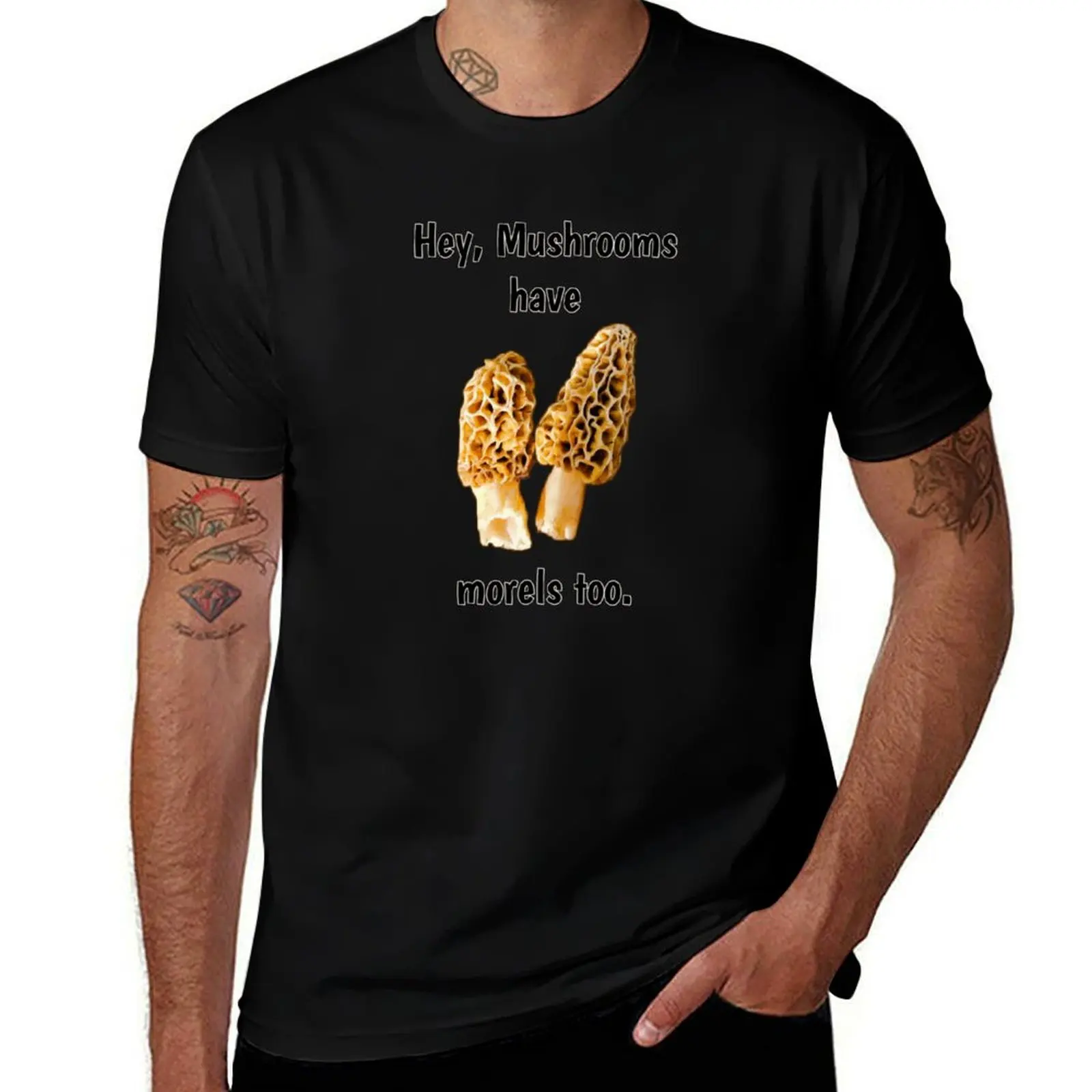 

Mushroom Jokes T-Shirt croswit shirt man essential t shirt blanks plain black t shirts men
