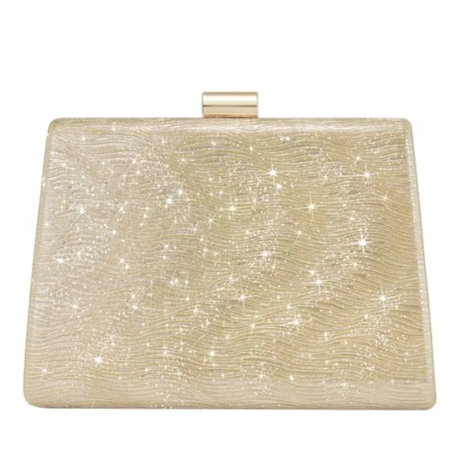 CHUNLI Clutch Purses for Women Sparkly Evening Bag with Detachable Chain for Weddings Proms Formal and Parties