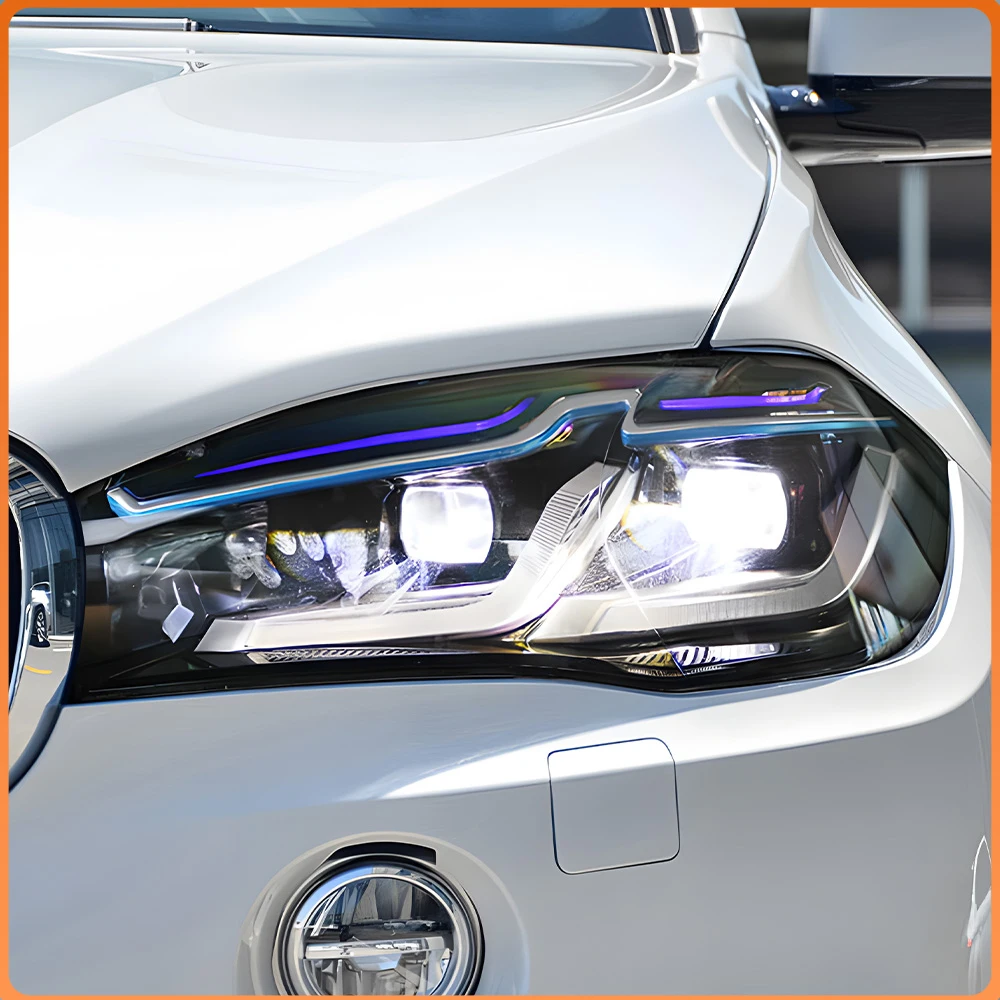 

For BMW X5 X6 F15 2014-2018 28i 35i 50i Plug and Play Upgrade LED Auto Headlights Projector Lens Car Front Lamps Assembly Parts