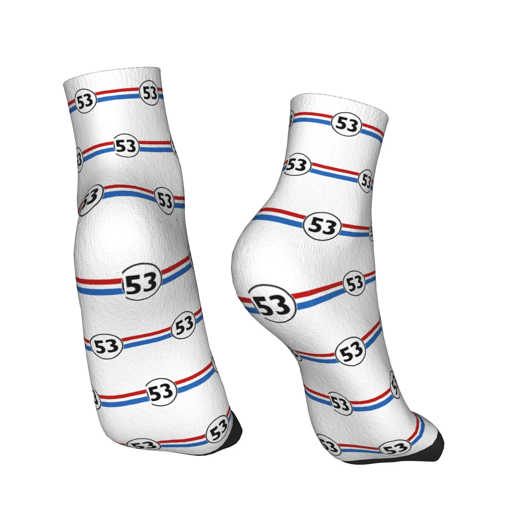 Calzini Herbie numero 53 per tutte le stagioni Calzini Harajuku di alta qualità Calze alla moda per uomo Donna Regali di Natale