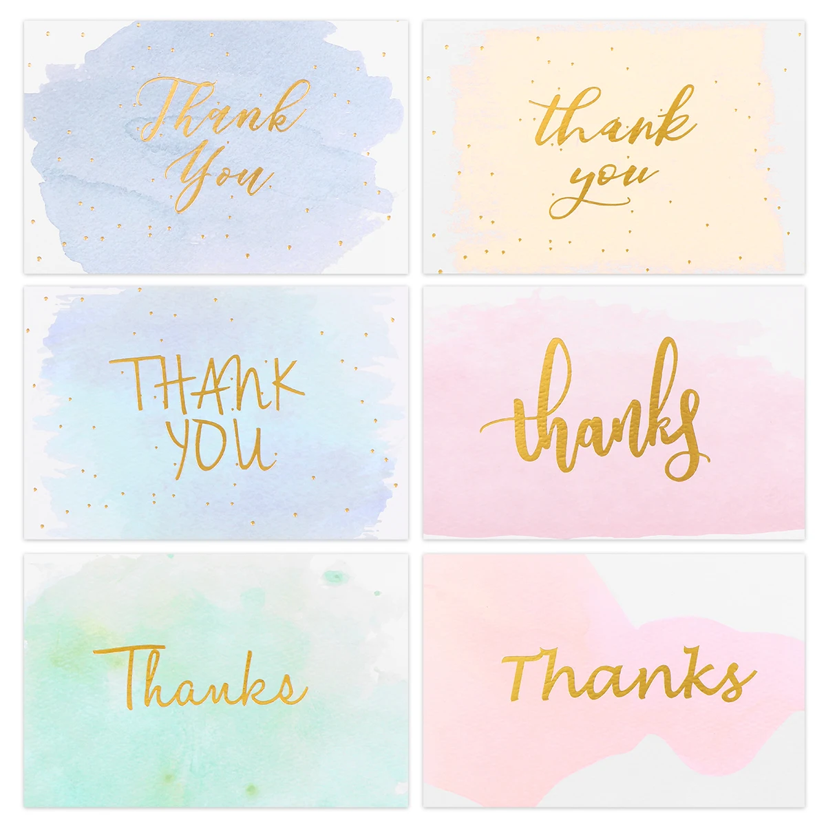 

Thank You Card Greeting Cards Holiday Bronzing Baby Shower Small with Envelopes