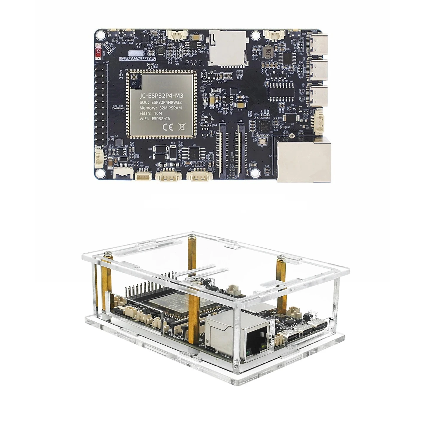 ESP32 P4 And ESP32 C6  32MB PSRAM 16MB Flash Development board ESP32P4 development board ESP32C6 Module Smart Board
