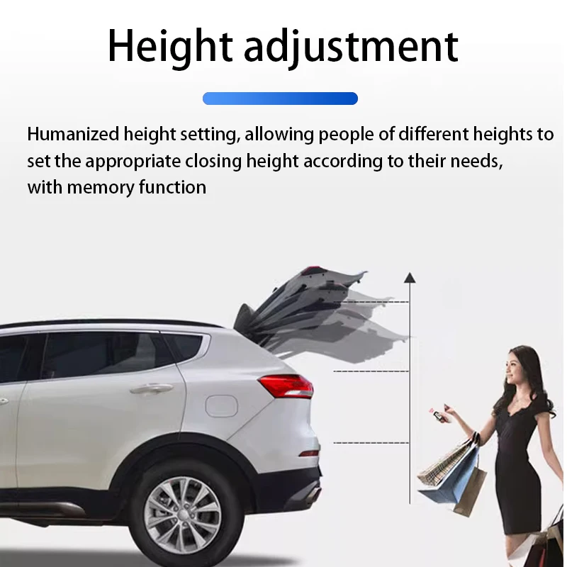 ZhuCamX Intelligent Electric Tailgate Automatic Lifting Kit Remote Control Opener Trunk for Geely Preface Xingrui 2020~2023