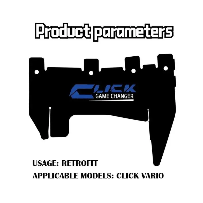 NewMotorcycle Mudguard/Flap For Click 125 150 160 And Vario Motorcycle Accessories And Spare Parts Motorcycle Mudguards