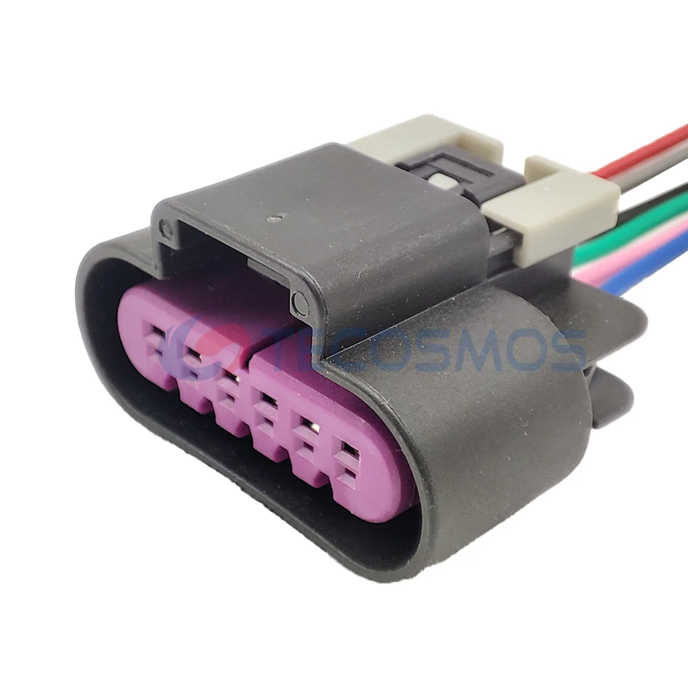 

1/5/10 PCS 6 Pin Throttle Position Sensor Socket Accelerator Pedal Connector Wire Harness Plug 15326829 15397577 0090-574