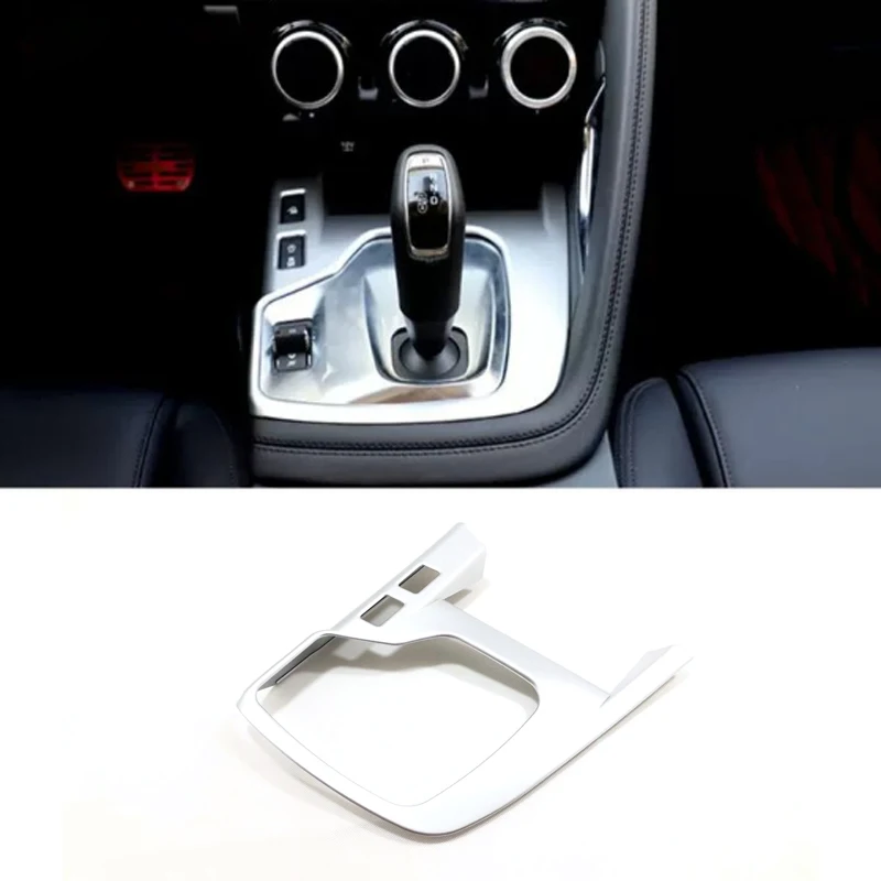 

For Jaguar E-PACE E PACE 2018 2019 ABS Car Center Console Gear Shift Decoration Frame Trim Interior Accessories Parts