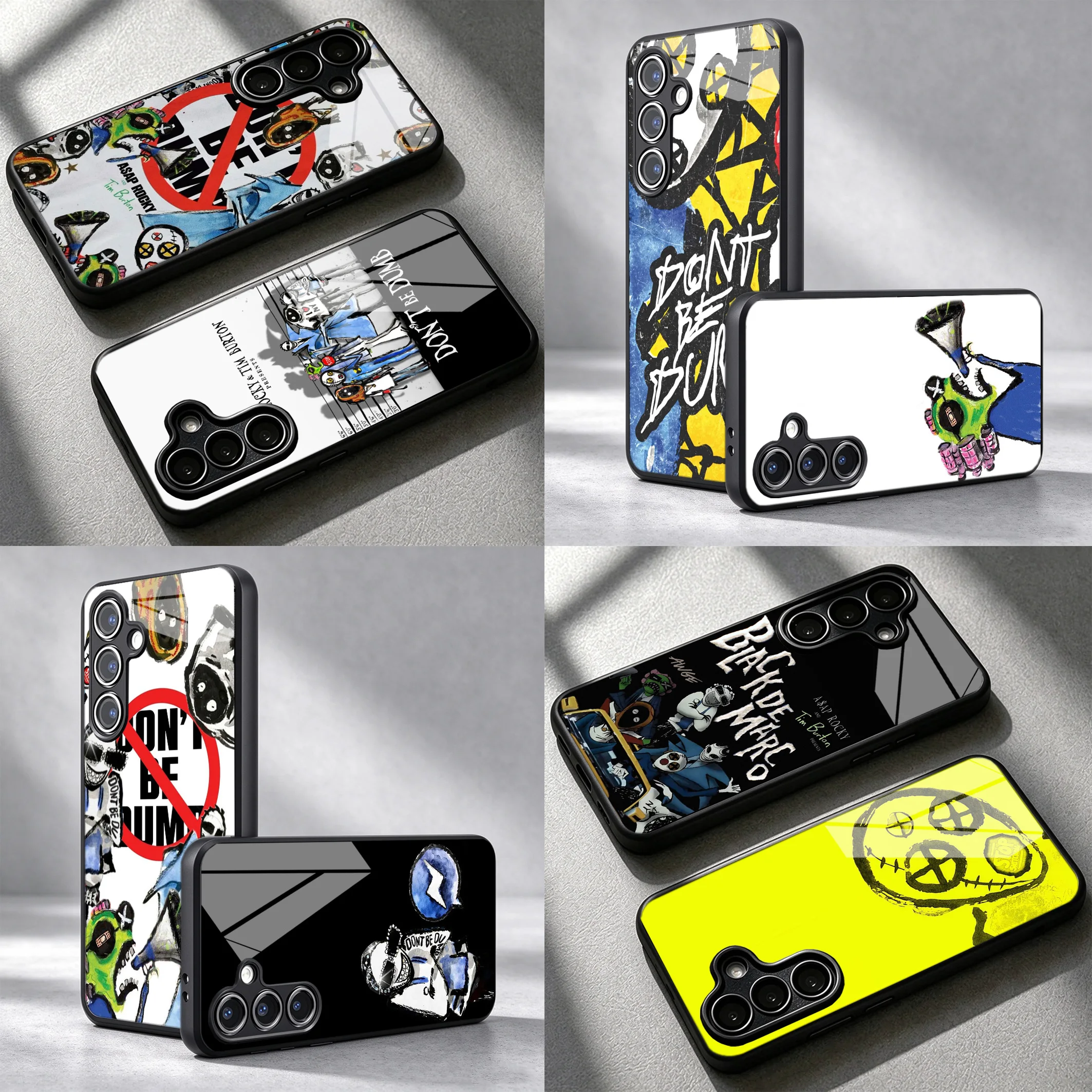 D-Dont Be D-Dumb A-ASAP Phone Case For Samsung A54 A53 A52S A34 A33 A32 A24 A23 A22 A14 A13 A04S A03S M54 M53 M52 M34 M62 A02S A